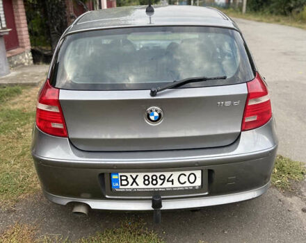 Серый БМВ 1 Серия, объемом двигателя 2 л и пробегом 318 тыс. км за 7300 $, фото 1 на Automoto.ua