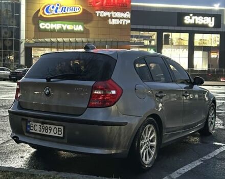 Серый БМВ 1 Серия, объемом двигателя 2 л и пробегом 273 тыс. км за 8300 $, фото 5 на Automoto.ua