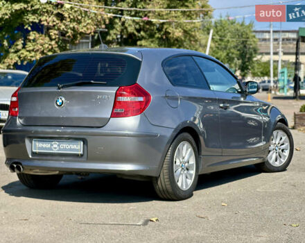 Серый БМВ 1 Серия, объемом двигателя 2 л и пробегом 135 тыс. км за 7900 $, фото 4 на Automoto.ua