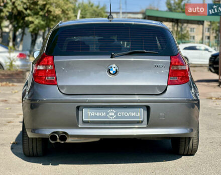 Серый БМВ 1 Серия, объемом двигателя 2 л и пробегом 135 тыс. км за 7900 $, фото 3 на Automoto.ua