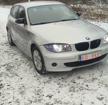 Серый БМВ 1 Серия, объемом двигателя 1.6 л и пробегом 236 тыс. км за 7000 $, фото 1 на Automoto.ua