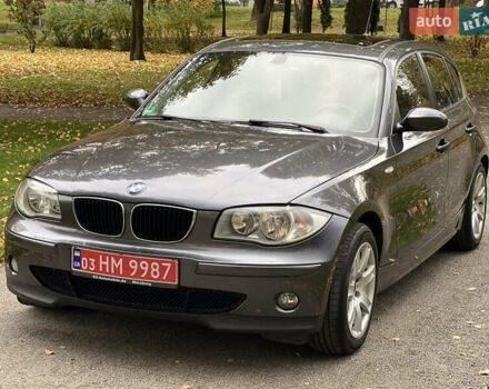 Серый БМВ 1 Серия, объемом двигателя 2 л и пробегом 204 тыс. км за 7000 $, фото 1 на Automoto.ua