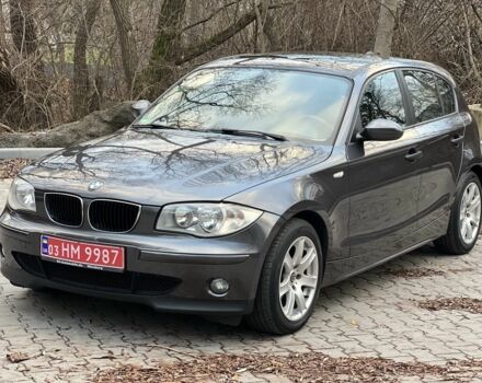 Серый БМВ 1 Серия, объемом двигателя 2 л и пробегом 204 тыс. км за 6700 $, фото 1 на Automoto.ua