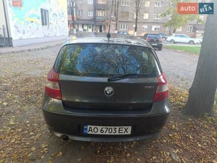 БМВ 1 Серія 2006 у Сваляве на Automoto.ua Сірий БМВ 1 Серія, об'ємом двигуна 2 л та пробігом 257 тис. км за 5000 $, фото 1 на Automoto.ua