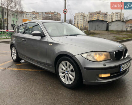Серый БМВ 1 Серия, объемом двигателя 1.6 л и пробегом 171 тыс. км за 6350 $, фото 1 на Automoto.ua