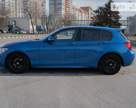Синий БМВ 1 Серия, объемом двигателя 1.6 л и пробегом 125 тыс. км за 12850 $, фото 1 на Automoto.ua