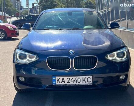 Синий БМВ 1 Серия, объемом двигателя 1.6 л и пробегом 128 тыс. км за 10200 $, фото 2 на Automoto.ua