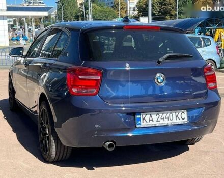 Синий БМВ 1 Серия, объемом двигателя 1.6 л и пробегом 128 тыс. км за 10200 $, фото 4 на Automoto.ua