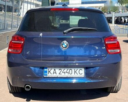 Синий БМВ 1 Серия, объемом двигателя 1.6 л и пробегом 128 тыс. км за 10200 $, фото 5 на Automoto.ua