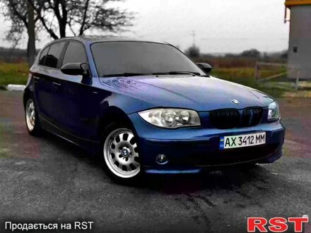 Синий БМВ 1 Серия, объемом двигателя 2 л и пробегом 387 тыс. км за 7900 $, фото 1 на Automoto.ua