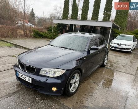 Синий БМВ 1 Серия, объемом двигателя 2 л и пробегом 366 тыс. км за 5999 $, фото 1 на Automoto.ua