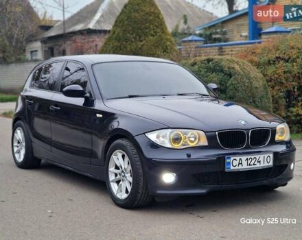 Синий БМВ 1 Серия, объемом двигателя 2 л и пробегом 373 тыс. км за 5500 $, фото 1 на Automoto.ua