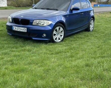 Синий БМВ 1 Серия, объемом двигателя 2 л и пробегом 400 тыс. км за 5500 $, фото 1 на Automoto.ua