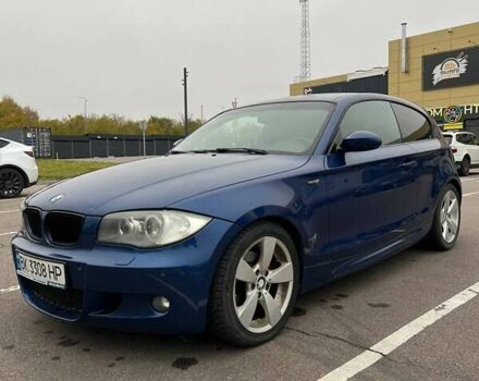 Синий БМВ 1 Серия, объемом двигателя 2 л и пробегом 220 тыс. км за 8300 $, фото 1 на Automoto.ua