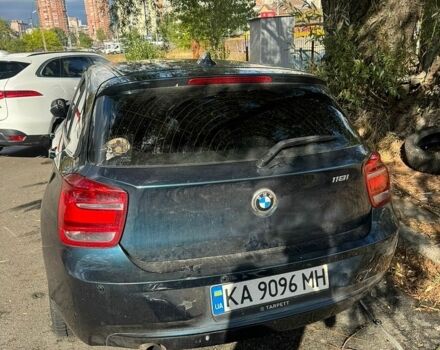 Синий БМВ 1 Серия, объемом двигателя 1.6 л и пробегом 126 тыс. км за 3500 $, фото 1 на Automoto.ua