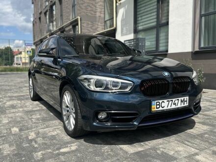 Синій БМВ 1 Серія, об'ємом двигуна 2 л та пробігом 105 тис. км за 14100 $, фото 1 на Automoto.ua