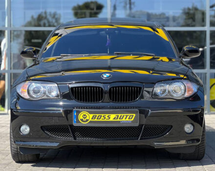 Черный БМВ 118, объемом двигателя 2 л и пробегом 208 тыс. км за 7000 $, фото 1 на Automoto.ua