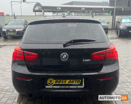 БМВ 118 2017 в Мукачеве на Automoto.ua Черный БМВ 118, объемом двигателя 1.5 л и пробегом 160 тыс. км за 15500 $, фото 4 на Automoto.ua