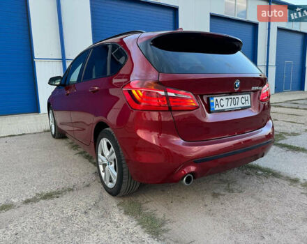 Красный БМВ 2 Series Active Tourer, объемом двигателя 1.5 л и пробегом 50 тыс. км за 31500 $, фото 3 на Automoto.ua