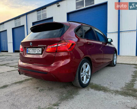 Красный БМВ 2 Series Active Tourer, объемом двигателя 1.5 л и пробегом 50 тыс. км за 31500 $, фото 3 на Automoto.ua