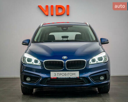 Синій БМВ 2 Series Active Tourer, об'ємом двигуна 2 л та пробігом 127 тис. км за 16725 $, фото 4 на Automoto.ua