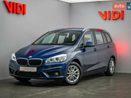 Синій БМВ 2 Series Active Tourer, об'ємом двигуна 2 л та пробігом 127 тис. км за 16725 $, фото 1 на Automoto.ua