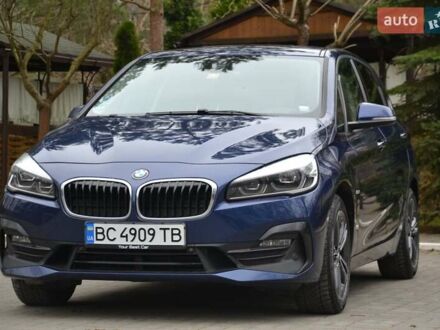 Синий БМВ 2 Series Active Tourer, объемом двигателя 2 л и пробегом 178 тыс. км за 23000 $, фото 1 на Automoto.ua