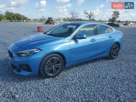 Синий БМВ 2 Series Gran Coupe, объемом двигателя 2 л и пробегом 64 тыс. км за 6000 $, фото 1 на Automoto.ua