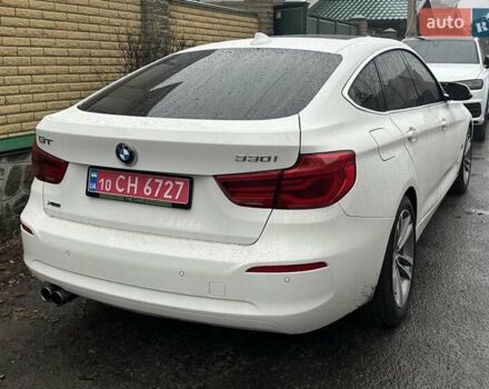 Білий БМВ 3 Серія ГТ, об'ємом двигуна 2 л та пробігом 72 тис. км за 23800 $, фото 1 на Automoto.ua