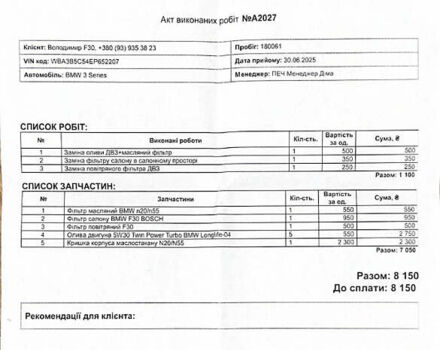 Белый БМВ 3 Серия, объемом двигателя 2 л и пробегом 183 тыс. км за 18500 $, фото 43 на Automoto.ua