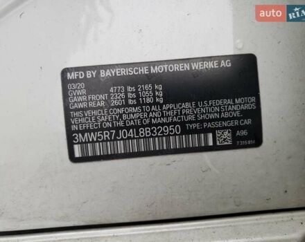 Белый БМВ 3 Серия, объемом двигателя 0 л и пробегом 55 тыс. км за 9300 $, фото 11 на Automoto.ua