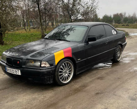 Черный БМВ 3 Серия, объемом двигателя 2.5 л и пробегом 360 тыс. км за 5300 $, фото 2 на Automoto.ua