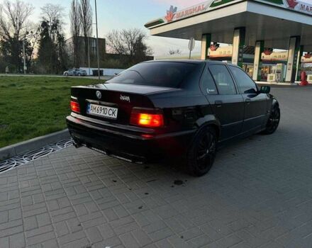 Черный БМВ 3 Серия, объемом двигателя 2.5 л и пробегом 453 тыс. км за 3300 $, фото 3 на Automoto.ua