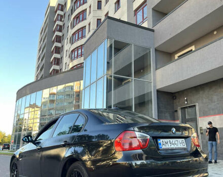 Черный БМВ 3 Серия, объемом двигателя 2 л и пробегом 370 тыс. км за 6200 $, фото 9 на Automoto.ua