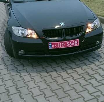 Черный БМВ 3 Серия, объемом двигателя 2 л и пробегом 100 тыс. км за 8250 $, фото 2 на Automoto.ua