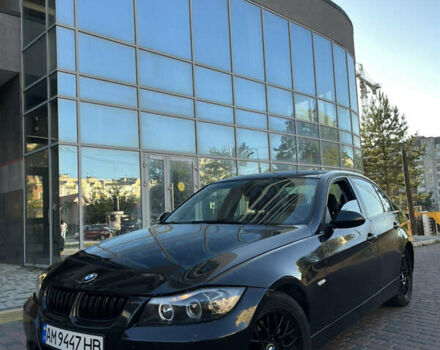 Черный БМВ 3 Серия, объемом двигателя 2 л и пробегом 370 тыс. км за 6200 $, фото 1 на Automoto.ua