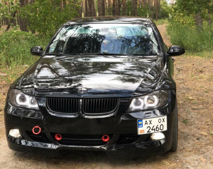 Черный БМВ 3 Серия, объемом двигателя 2 л и пробегом 350 тыс. км за 7900 $, фото 1 на Automoto.ua