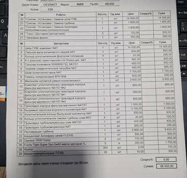 Черный БМВ 3 Серия, объемом двигателя 2 л и пробегом 289 тыс. км за 11794 $, фото 17 на Automoto.ua