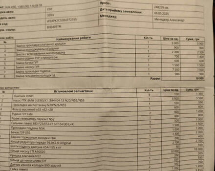 Черный БМВ 3 Серия, объемом двигателя 3 л и пробегом 252 тыс. км за 8000 $, фото 11 на Automoto.ua