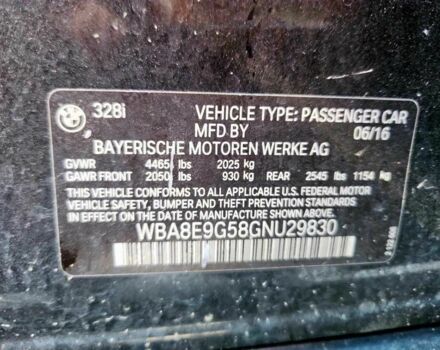 Черный БМВ 3 Серия, объемом двигателя 0 л и пробегом 80 тыс. км за 8000 $, фото 11 на Automoto.ua