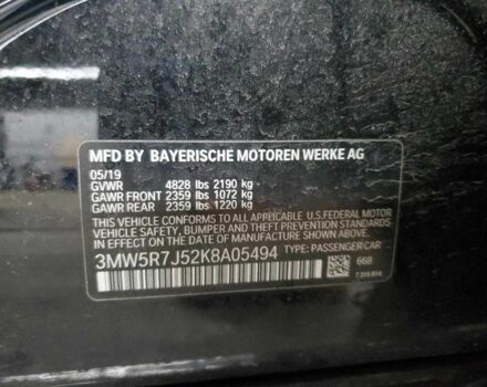 Черный БМВ 3 Серия, объемом двигателя 2 л и пробегом 44 тыс. км за 9000 $, фото 11 на Automoto.ua