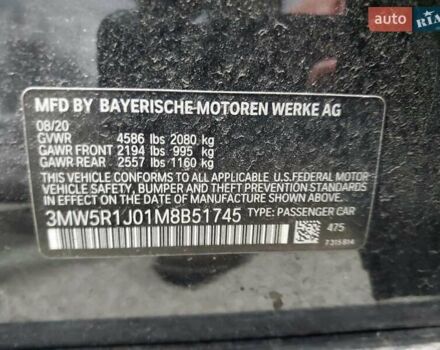 Чорний БМВ 3 Серія, об'ємом двигуна 0 л та пробігом 62 тис. км за 9200 $, фото 11 на Automoto.ua