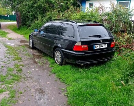 Черный БМВ 3 Серия, объемом двигателя 2 л и пробегом 370 тыс. км за 2500 $, фото 2 на Automoto.ua