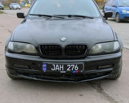 Чорний БМВ 3 Серія, об'ємом двигуна 2 л та пробігом 301 тис. км за 1599 $, фото 1 на Automoto.ua