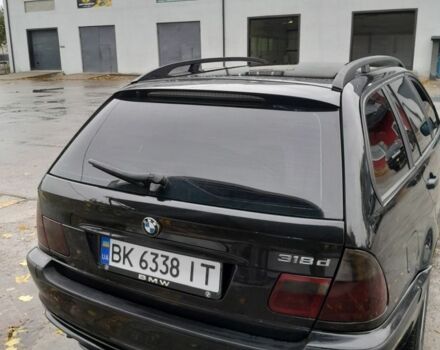 Черный БМВ 3 Серия, объемом двигателя 2 л и пробегом 345 тыс. км за 4500 $, фото 4 на Automoto.ua