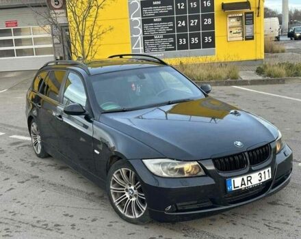 Черный БМВ 3 Серия, объемом двигателя 2 л и пробегом 240 тыс. км за 2010 $, фото 1 на Automoto.ua