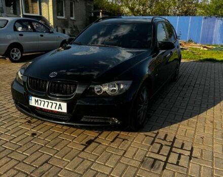 Черный БМВ 3 Серия, объемом двигателя 2 л и пробегом 345 тыс. км за 8500 $, фото 1 на Automoto.ua