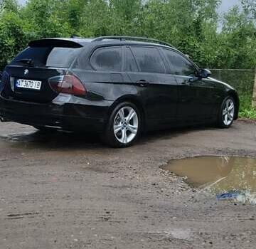 Черный БМВ 3 Серия, объемом двигателя 2 л и пробегом 313 тыс. км за 8500 $, фото 4 на Automoto.ua