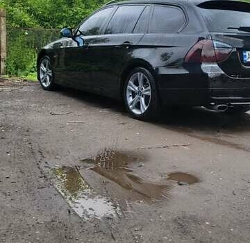 Черный БМВ 3 Серия, объемом двигателя 2 л и пробегом 313 тыс. км за 8500 $, фото 9 на Automoto.ua