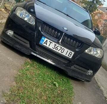 Черный БМВ 3 Серия, объемом двигателя 2 л и пробегом 313 тыс. км за 8500 $, фото 5 на Automoto.ua